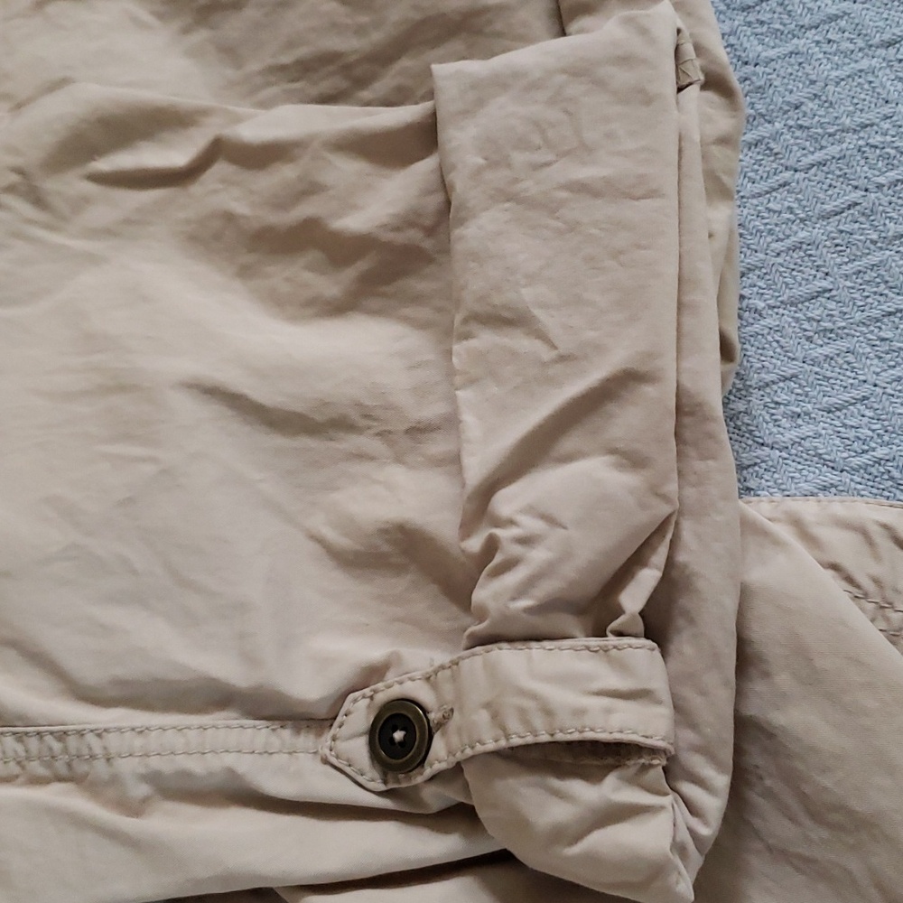 SOLD - Cotton cargo pants with 7 pockets by St John's Bay - Picture 4 of 8